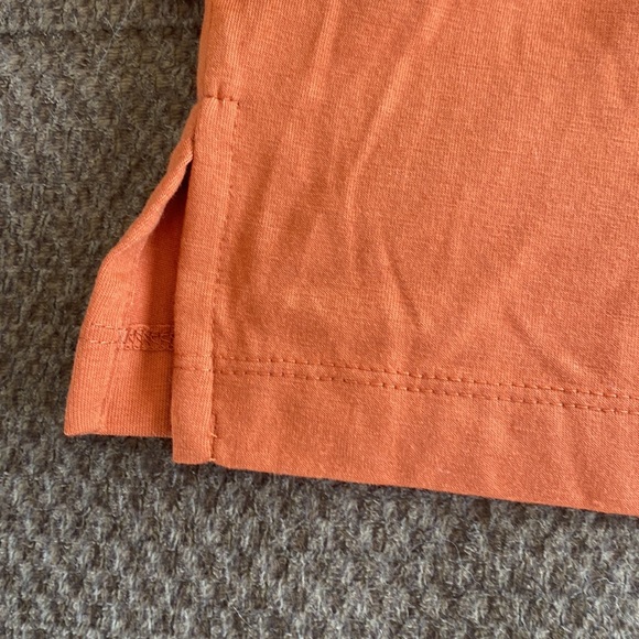 NWT southern lady size Lg beautiful flowy orange top for fall - Picture 3 of 6